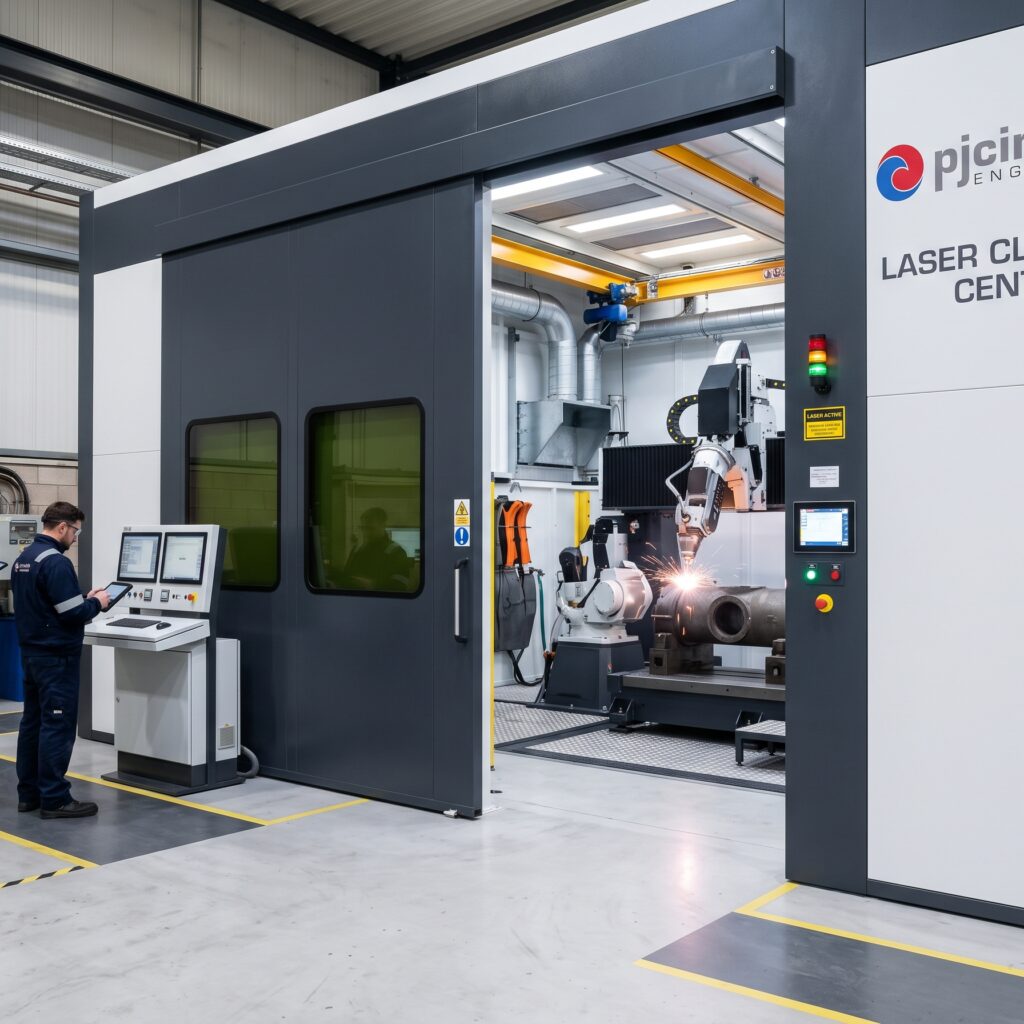 The new PJ Circular Engineering Laser Cladding Center in Jyllinge